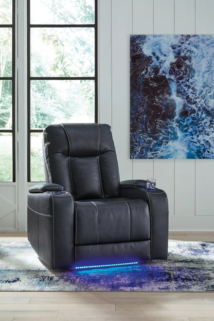 Feazada - Sapphire - Power Recliner With Adj Headrest 1