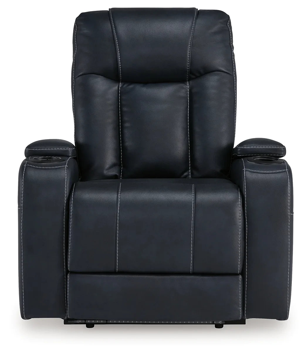 Feazada - Sapphire - Power Recliner With Adj Headrest 4