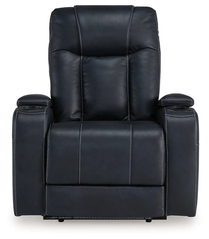 Feazada - Sapphire - Power Recliner With Adj Headrest 4