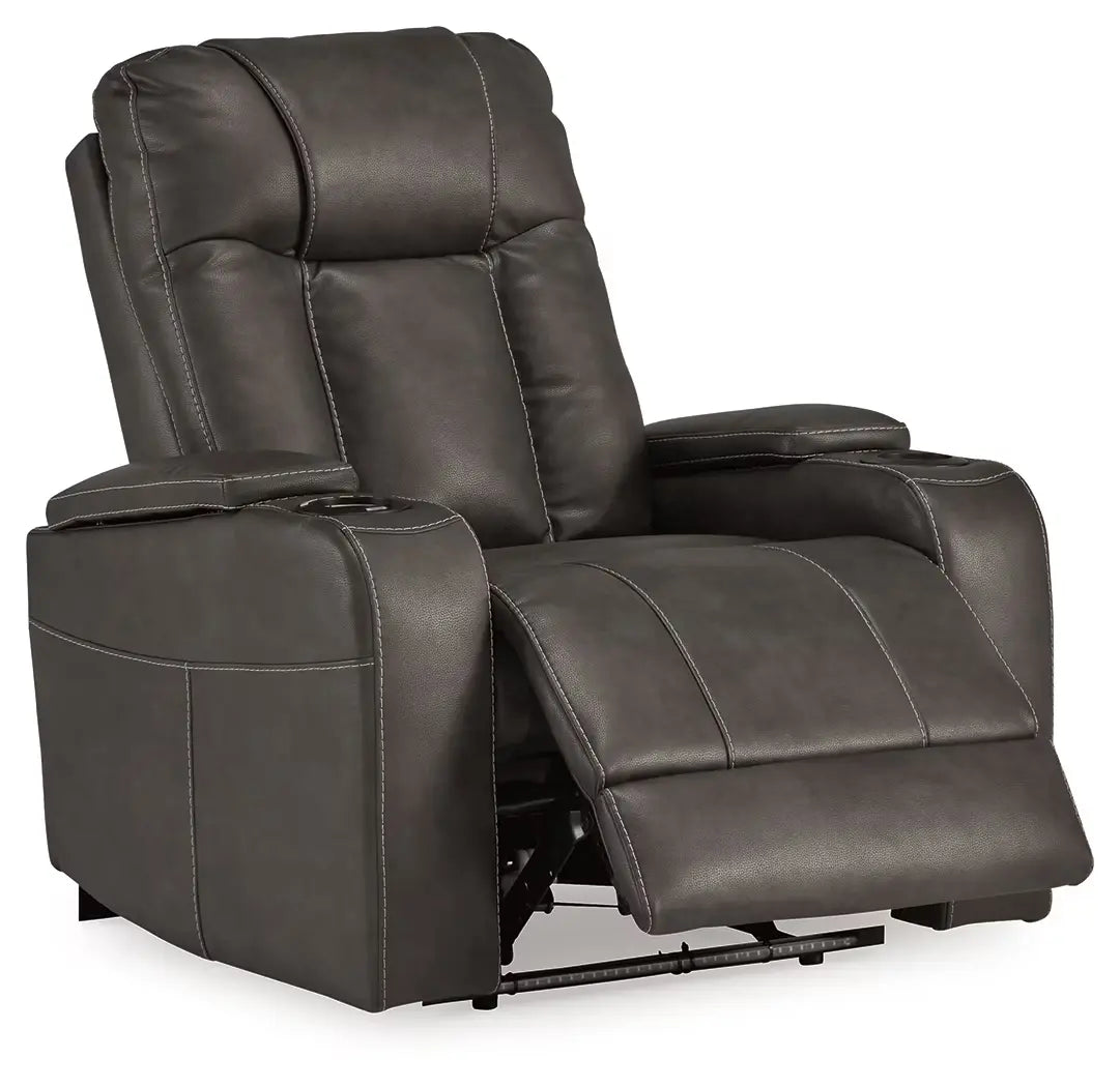 Feazada - Shadow - Power Rocker Recliner With Adj Headrest 3