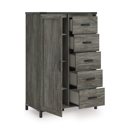 Frandern - Gray - Dressing Chest