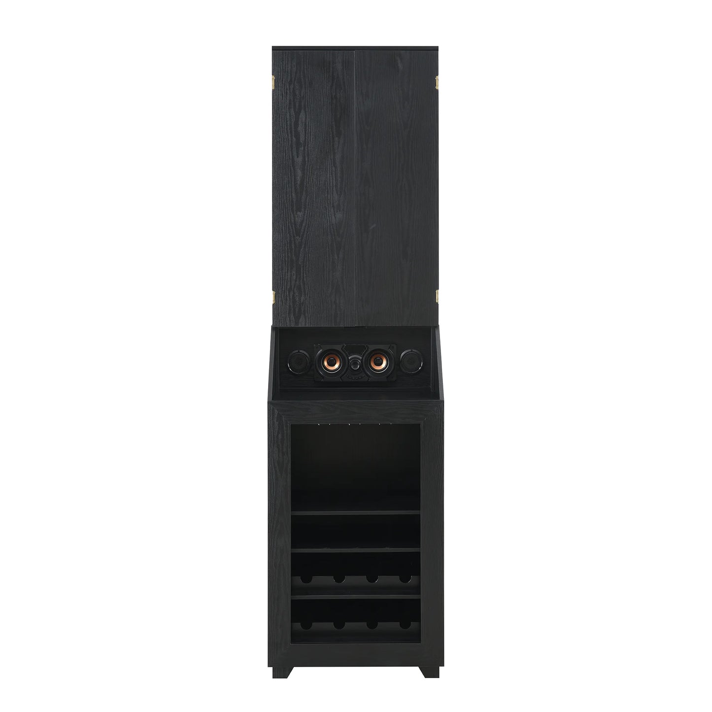 Hurricanes - Dartboard Cabinet With Speaker And LED - Black