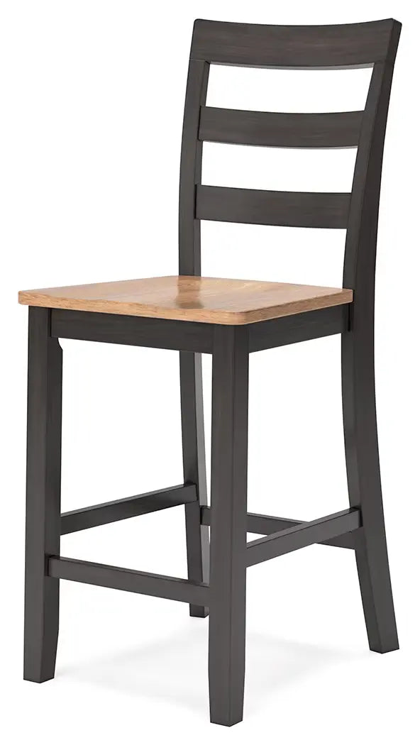 Gesthaven - Natural / Brown - Barstool (Set of 2) 3