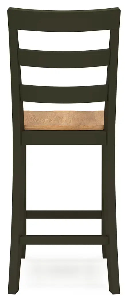 Gesthaven - Natural / Green - Barstool (Set of 2) 7