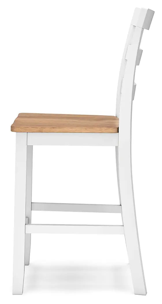 Gesthaven - Natural / White - Barstool (Set of 2) 3