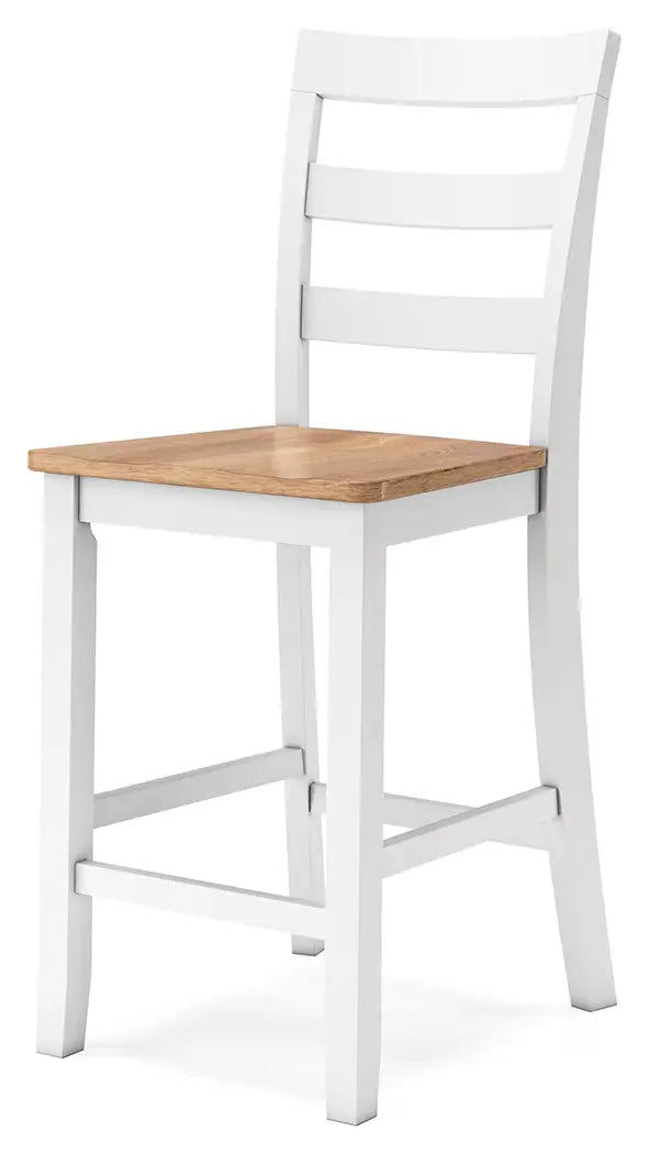 Gesthaven - Natural / White - Barstool (Set of 2) 5