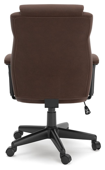 Corbindale - Brown - Home Office Swivel Desk Chair