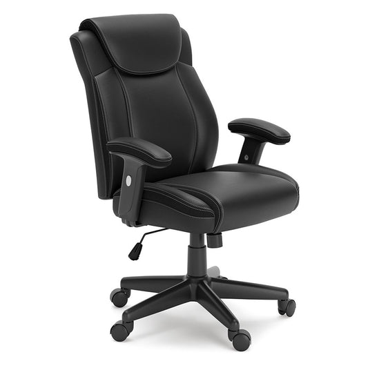 Corbindale - Black - Home Office Swivel Desk Chair