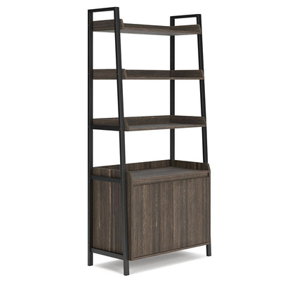 Zendex - Dark Brown - Bookcase