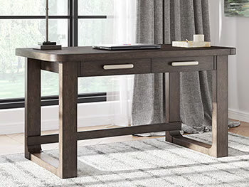 Breckington - Dark Brown - Home Office Desk
