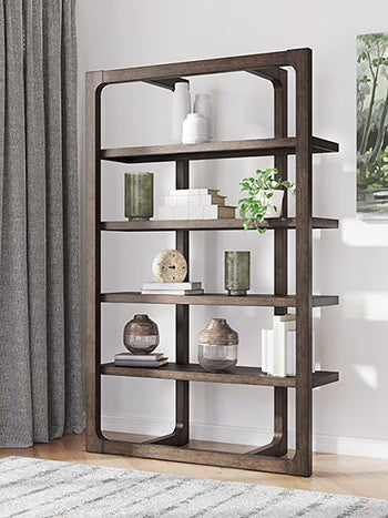 Breckington - Dark Brown - Bookcase