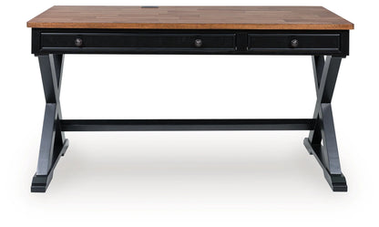 Wildenauer - Brown / Black - Home Office Desk