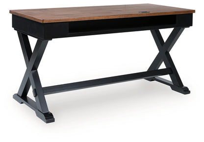 Wildenauer - Brown / Black - Home Office Desk