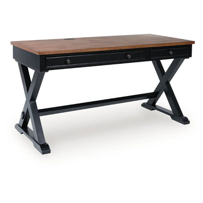 Wildenauer - Brown / Black - Home Office Desk