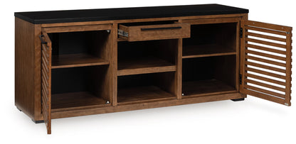 Kallari - Warm Brown / Black - Credenza