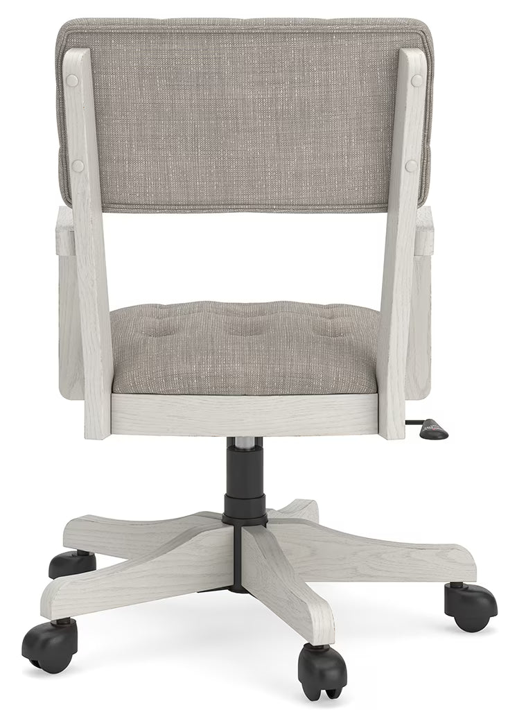 Robbinsdale - Antique White - Home Office Desk Chair