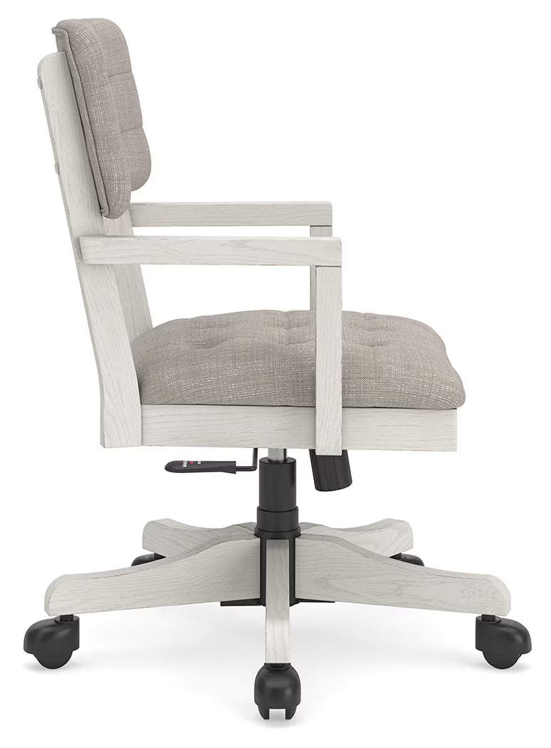 Robbinsdale - Antique White - Home Office Desk Chair