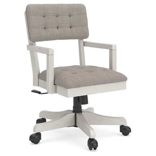 Robbinsdale - Antique White - Home Office Desk Chair