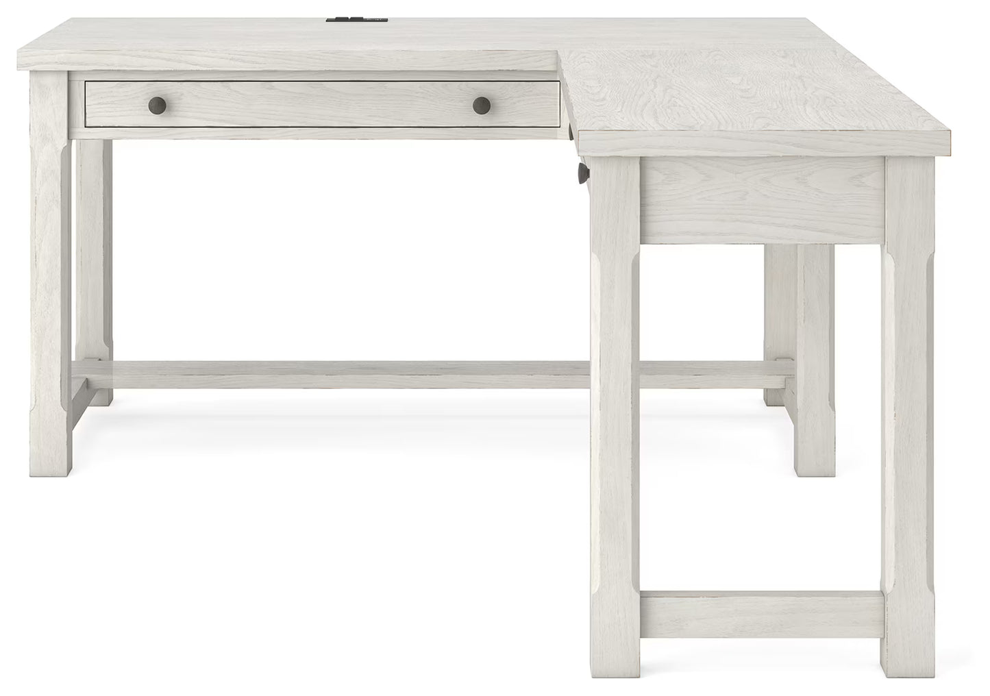 Robbinsdale - L-Shaped Home Office Desk - Antique White