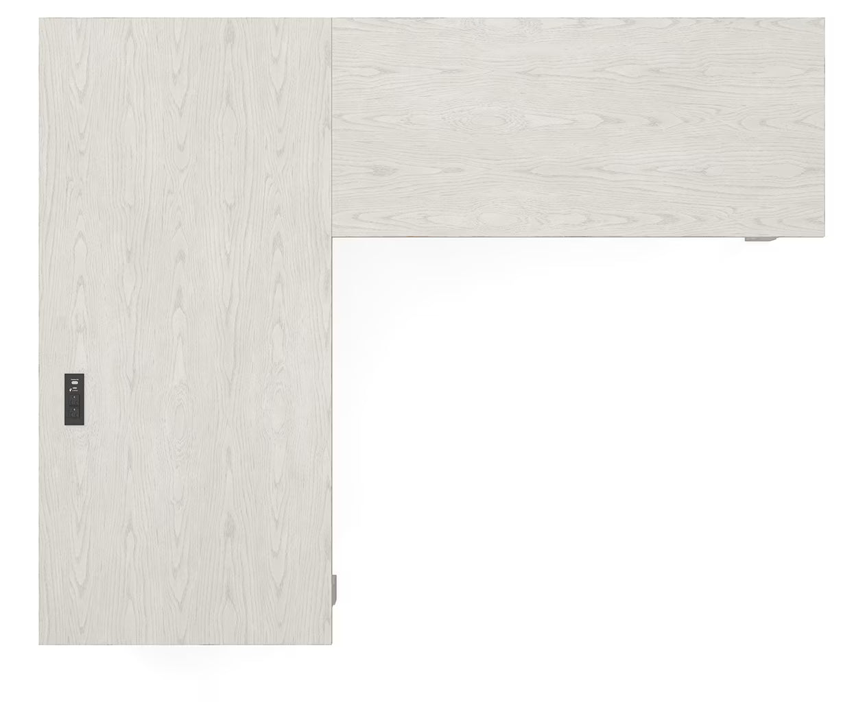 Robbinsdale - L-Shaped Home Office Desk - Antique White