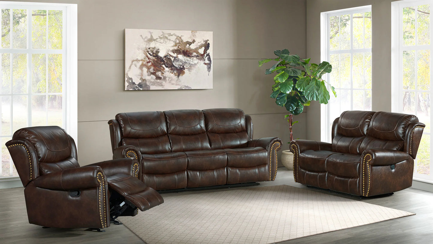 Hyde Park - Recliner - Banner Mahogany