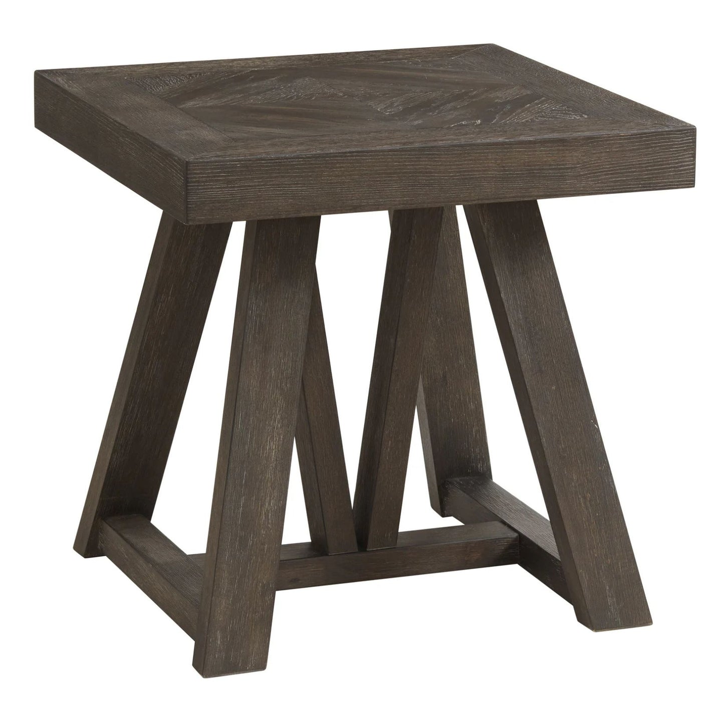 Hearst - End Table - Reclaimed Chevron