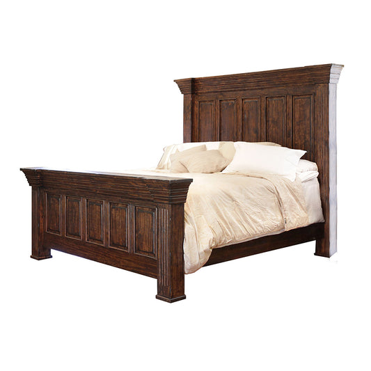 Terra - Queen Bed - Dark Brown