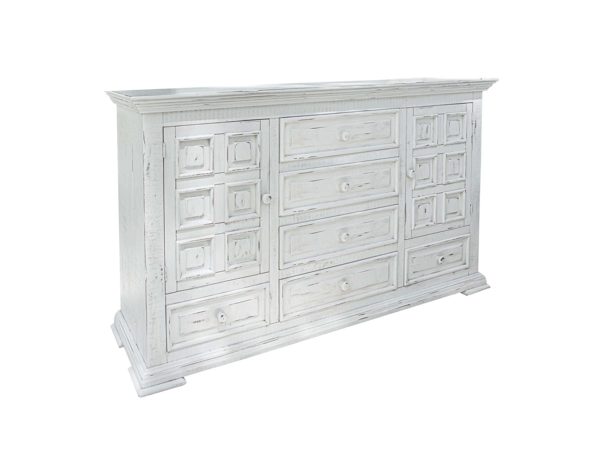 Terra White Dresser Distressed White Furniture Warehouse Ohio