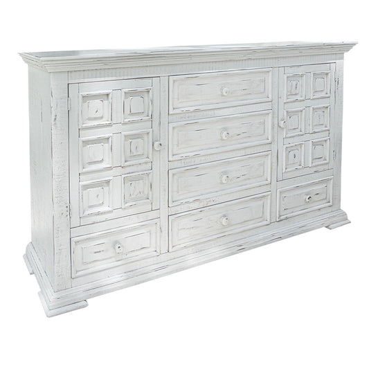 Terra White - Dresser - Distressed White