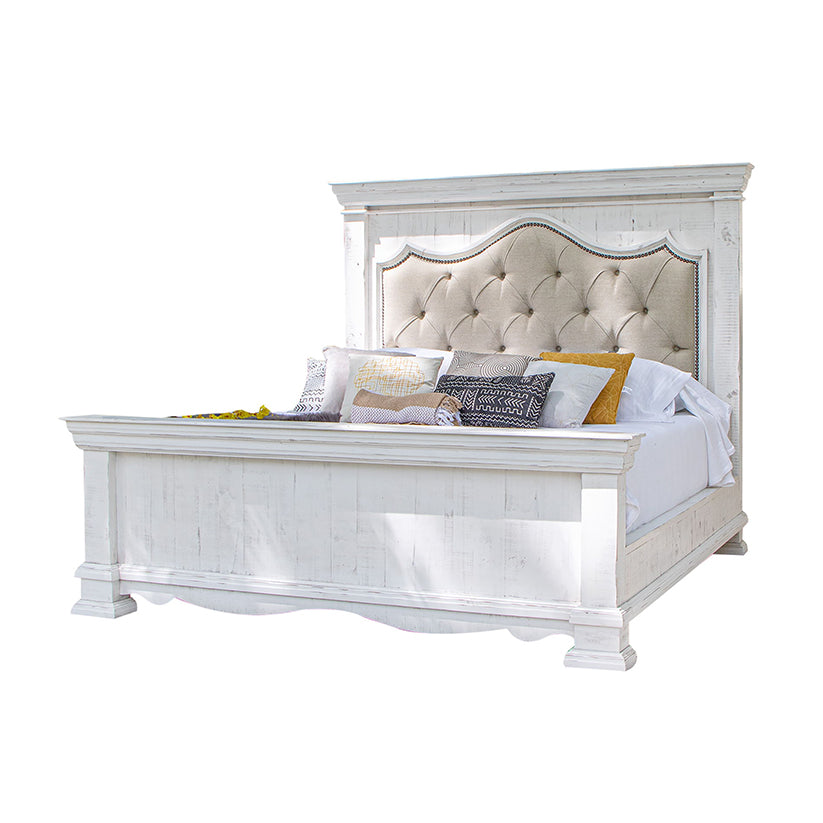 Bella - Queen Bed - White