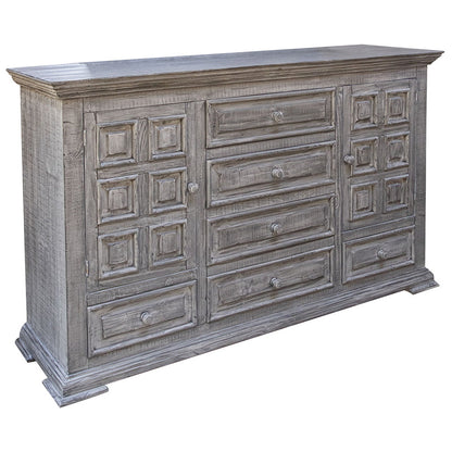 Terra Gray - Dresser - Distressed Gray