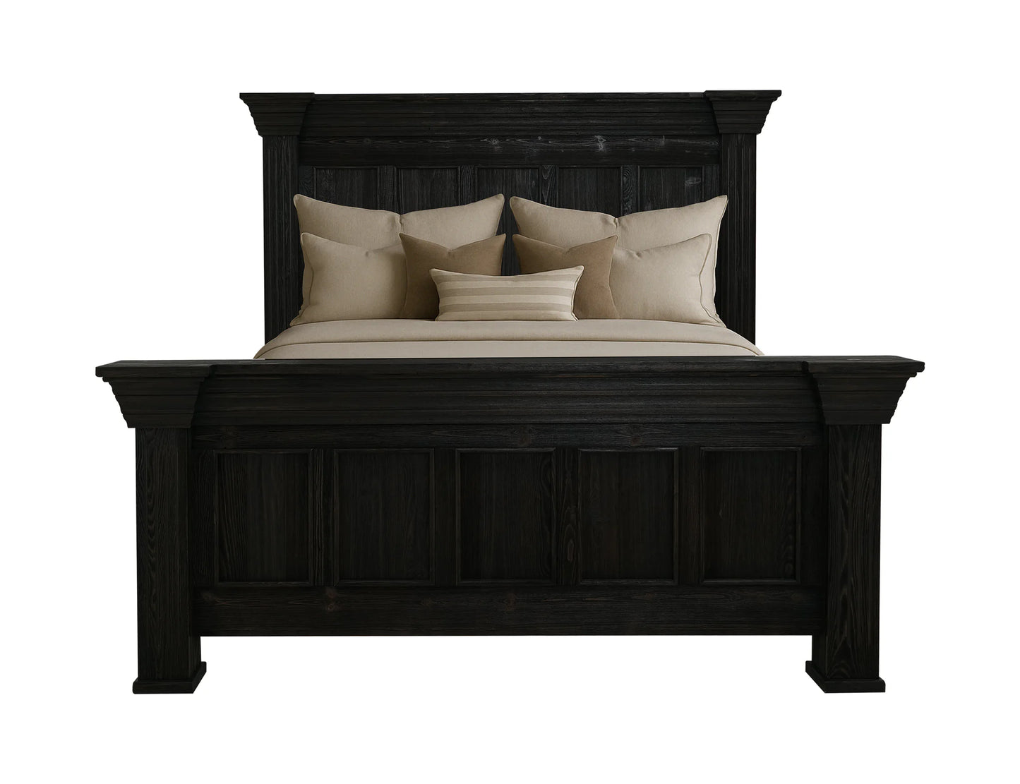 Terra - King Bed - Tricorn Black