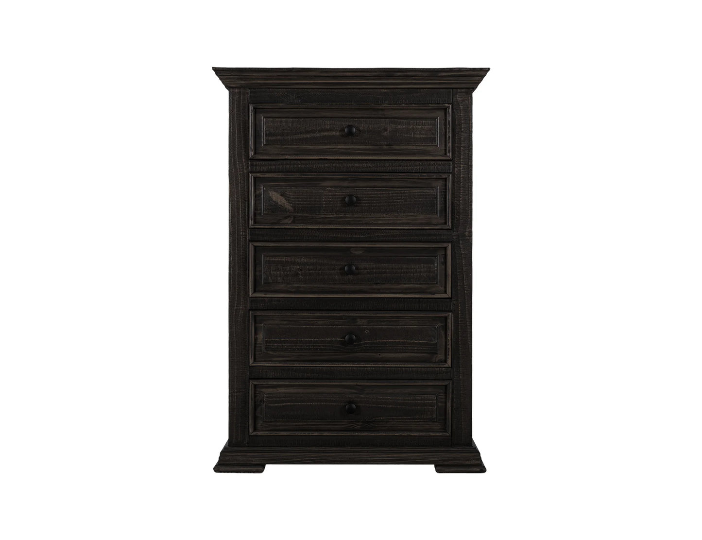 Terra - 5-Drawer Chest - Tricorn Black