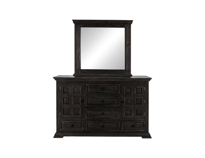 Terra - Dresser With 6 Drawer And 2 Doors - Tricorn Black