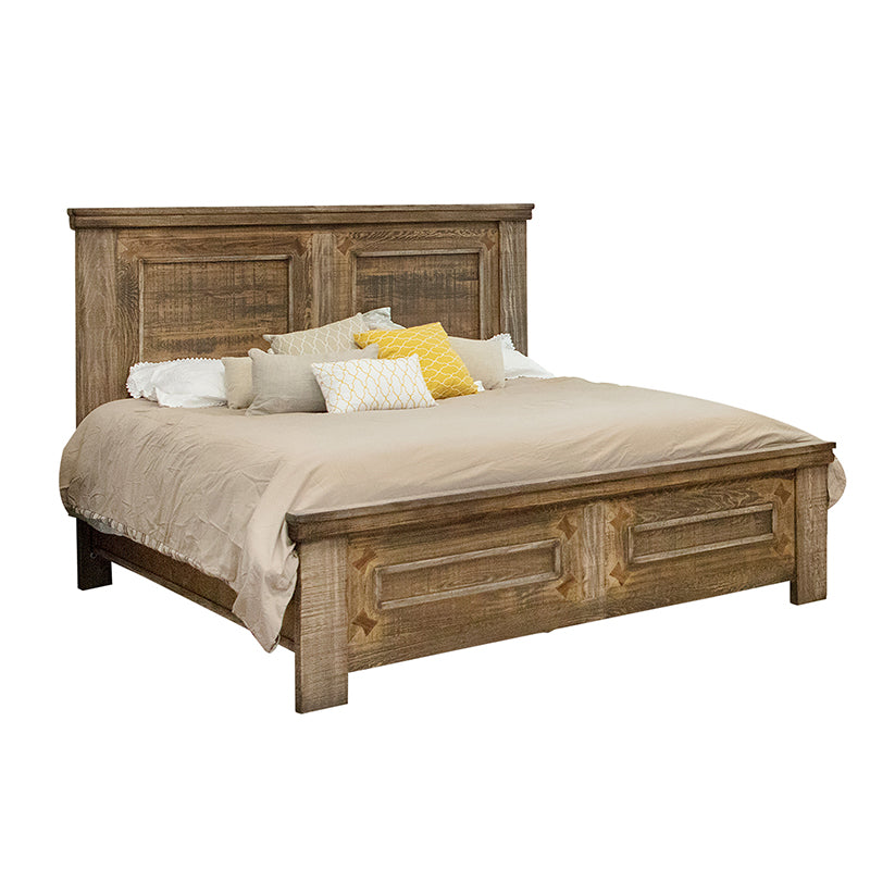 Montana - Queen Bed - Light Brown