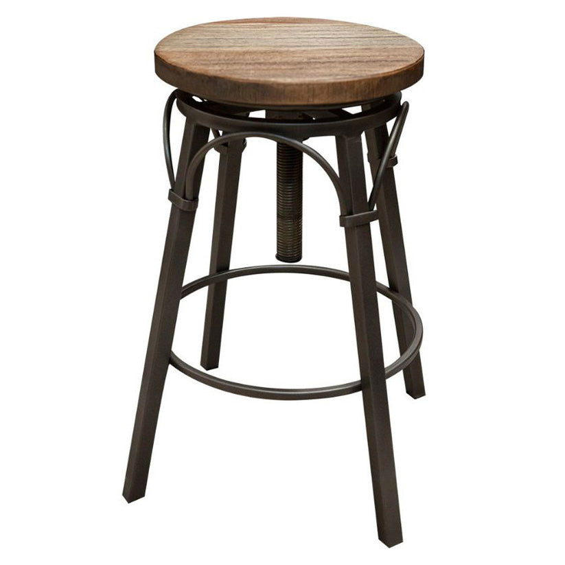 Marquez - Swivel Stool - Two Tone Light Brown