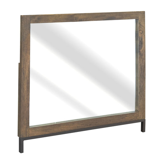 Natural Teca - Mirror - Brown