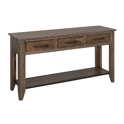 Natural Teca - Sofa Table - Brown