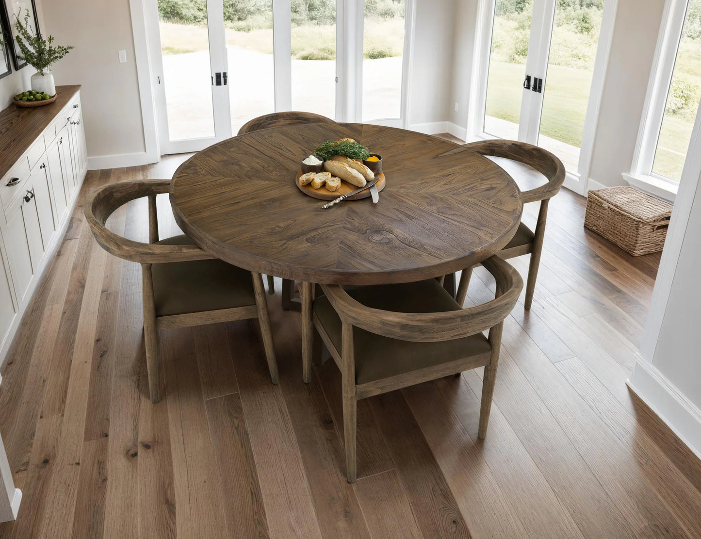 Natural Teca - Chair - Peanut Brown