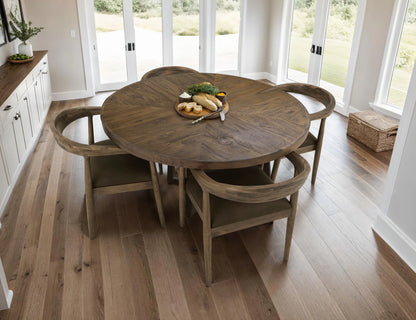 Natural Teca - Chair - Peanut Brown