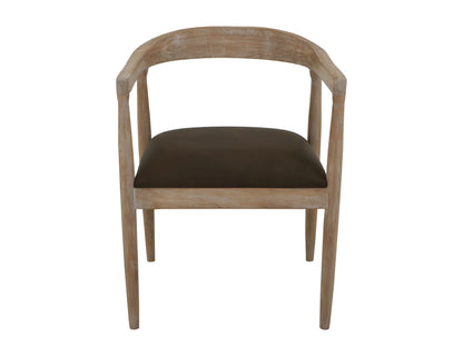 White Teak - Chair - Ivory White