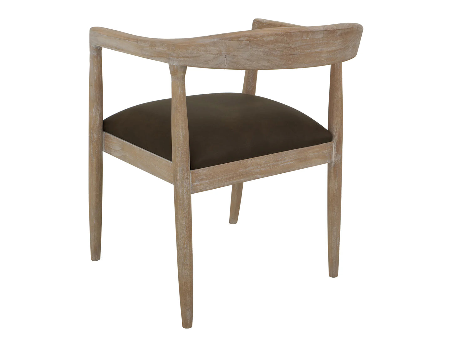 White Teak - Chair - Ivory White