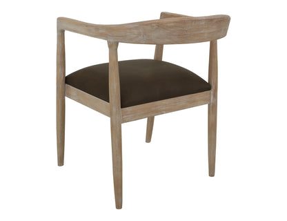 White Teak - Chair - Ivory White