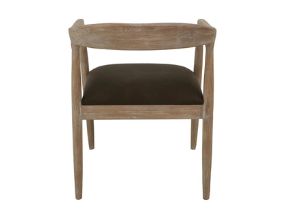 White Teak - Chair - Ivory White
