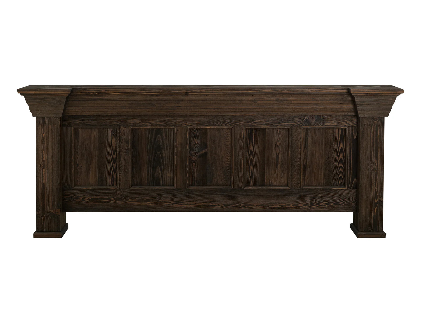 Desire - King Bed - Mahogany Brown