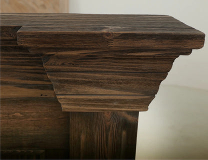 Desire - King Bed - Mahogany Brown