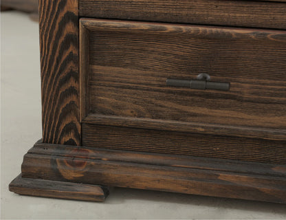 Desire - Nightstand - Mahogany Brown