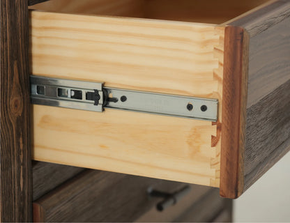 Desire - Nightstand - Mahogany Brown