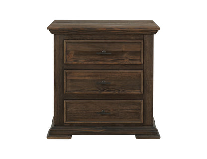 Desire - Nightstand - Mahogany Brown
