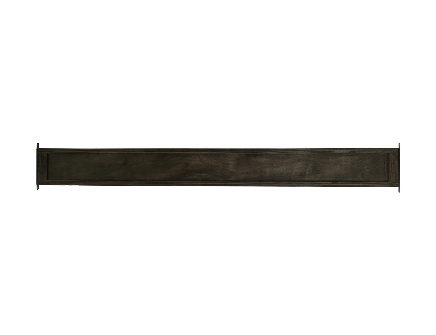 Dark Teak - King Bed - Oil Black